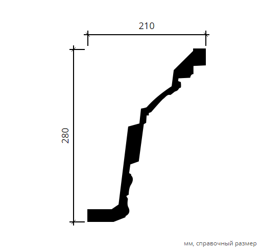 Карниз 1.50.504