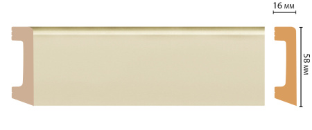 Плинтус DECOMASTER D234-61
