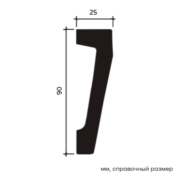Молдинг 1.51.388 гибкий