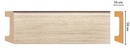 Плинтус DECOMASTER D234-72