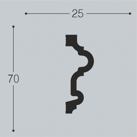 Молдинг М24 70-25