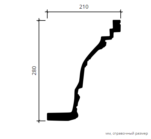 Карниз 1.50.524