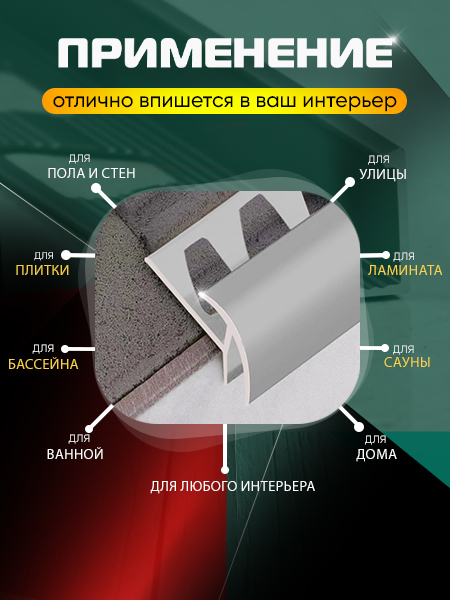 Профиль ПО-12х12, 12мм