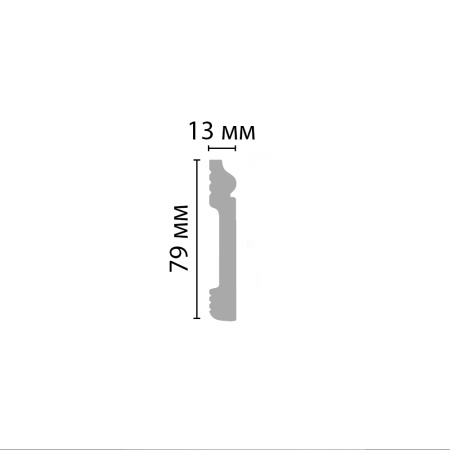 Плинтус DECOMASTER D005-88