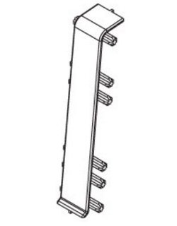 Плинтус INDO 02 Ясень палёный