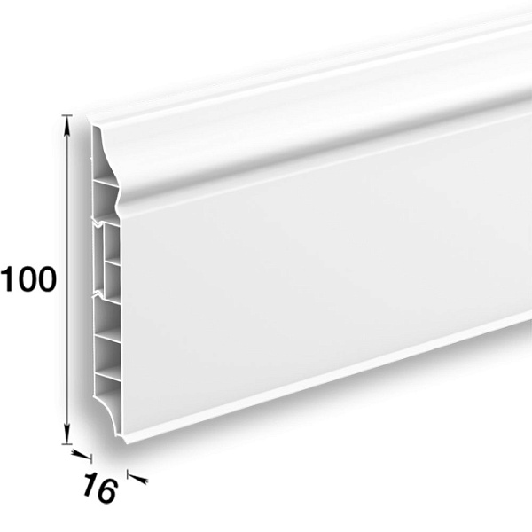 Плинтус Дюра ИД-ПФ100 напольный 