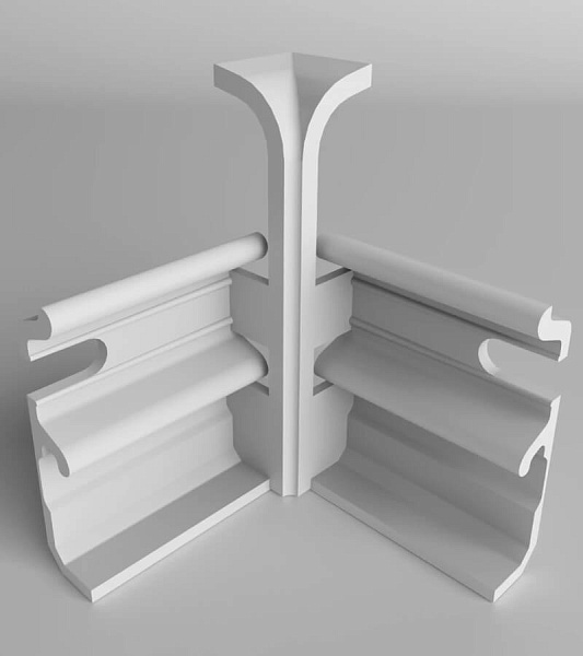 Плинтус Comfort Classic 80 Дуб винтажный 063