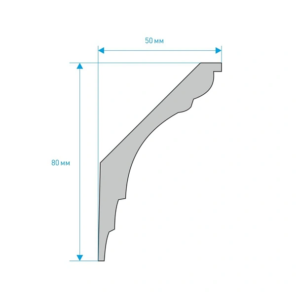 Плинтус Glanzepol GPX-15
