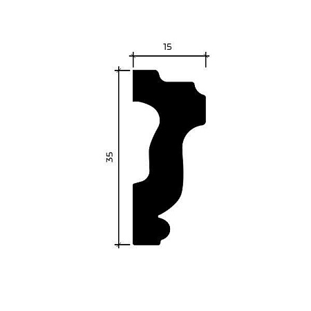 Молдинг 1.51.386 гибкий