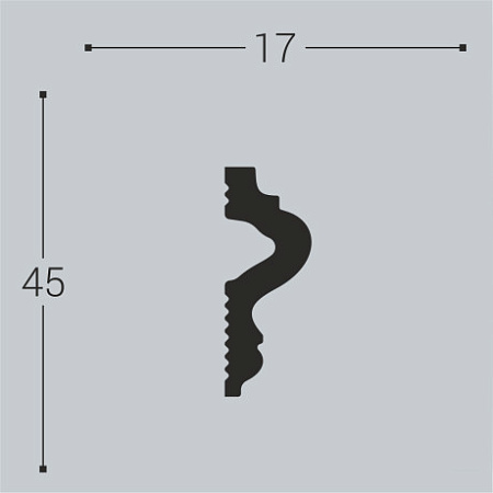 Молдинг М10 45-17