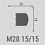 Молдинг М28 15-15