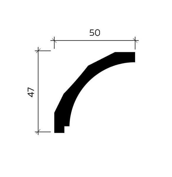 Карниз 6.50.172
