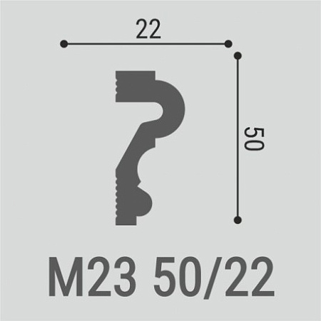 Молдинг М23 50-22