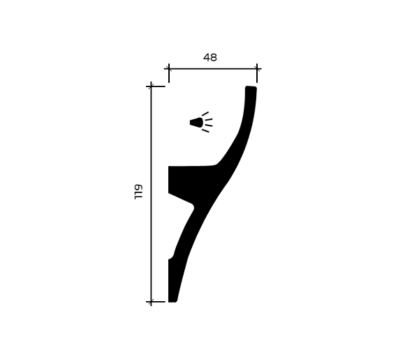 Карниз 6.50.229