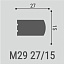 Молдинг М29 27-15