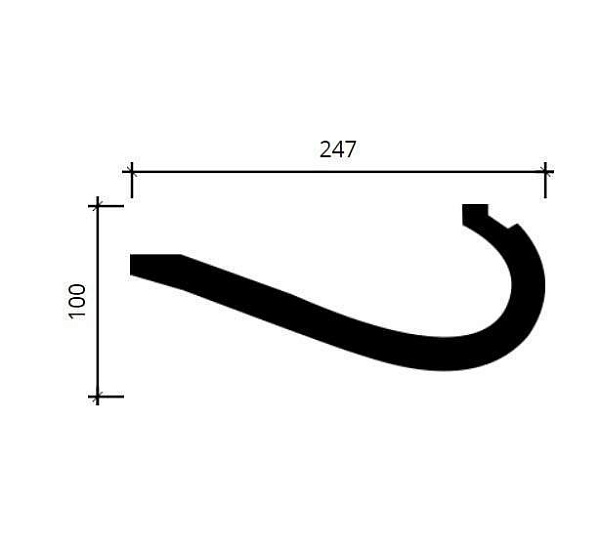 Карниз 1.50.710 гибкий