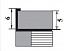 Профиль 5мм ПК 05-3 Г-образный гнущийся